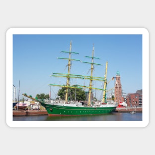 Windjammer Alexander von Humboldt; Bremerhaven Sticker